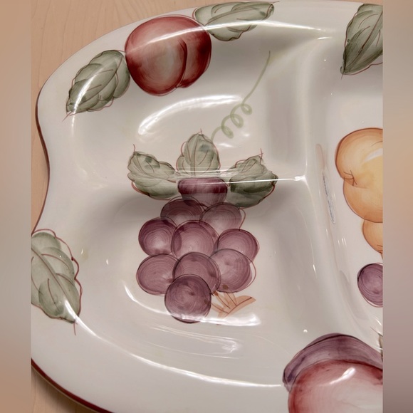 Sectional Fruit Plate - Picture 2 of 4